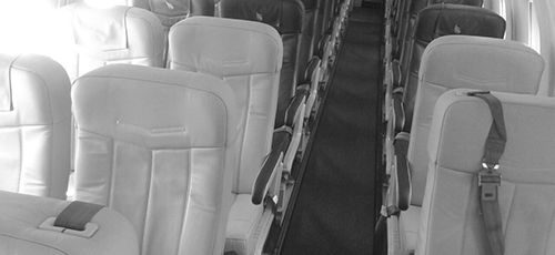Flugzeug-Interieurs